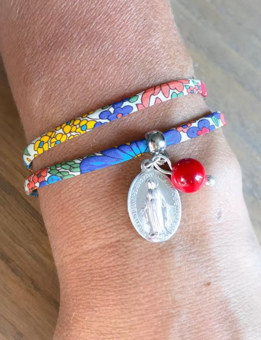 Liberty bracelet in  red jasper