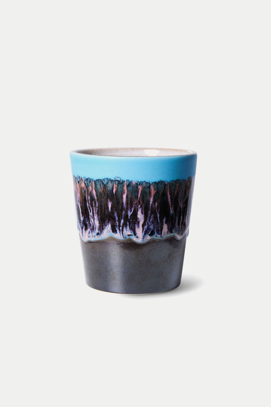 HKliving : 70s Ceramics Handleless Coffee Mug - Swinging