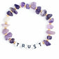 Crystal Bisous Trust Amethyst Crystal Healing Bracelet