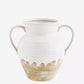 Stoneware Vase : White
