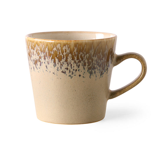 HKliving : 70s Ceramics Cappuccino Mug - Bark