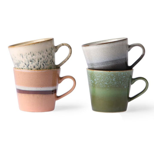 HKliving  Cappuccino Mugs Set of Four